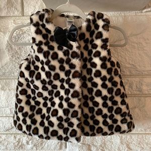 🖤Cute Leopard Print Vest - 18MO